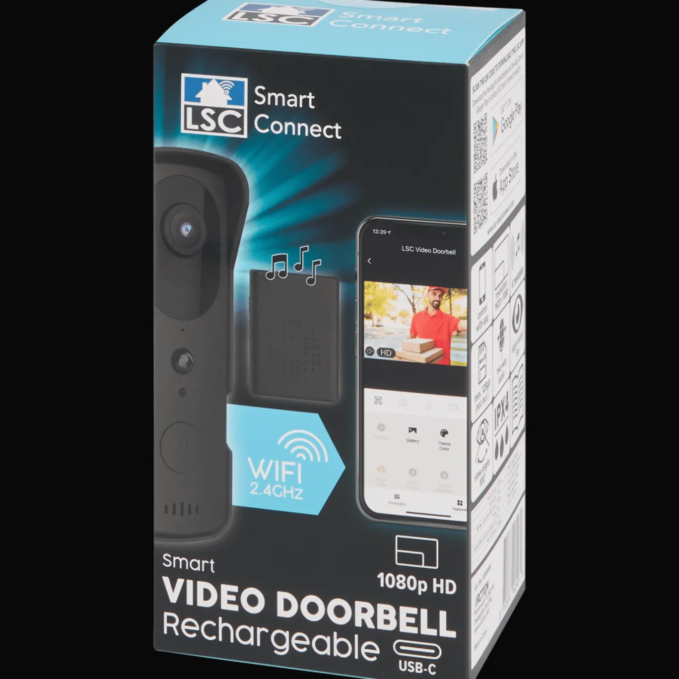 LSC Smart Connect Sonnette vidéo connectée* Accessoires Pour La Maison