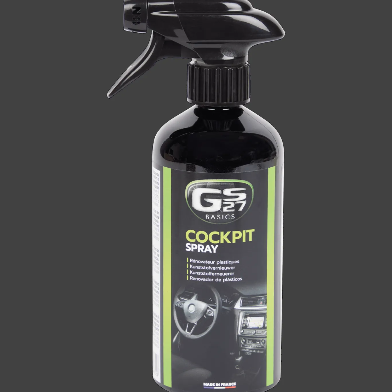 GS27 Spray rénovateur plastique* Accessoires Automobiles