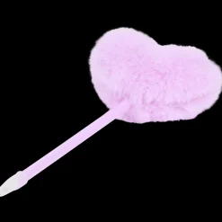 Action Stylo à bille avec pompon cœur* Papeterie