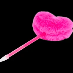 Action Stylo à bille avec pompon cœur* Papeterie