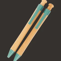 Action Stylos en bambou* Papeterie