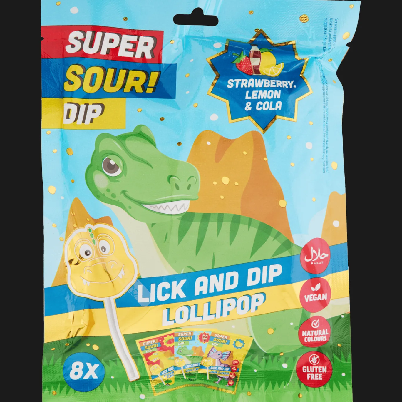Action Sucettes à tremper* Friandises Et Bonbons