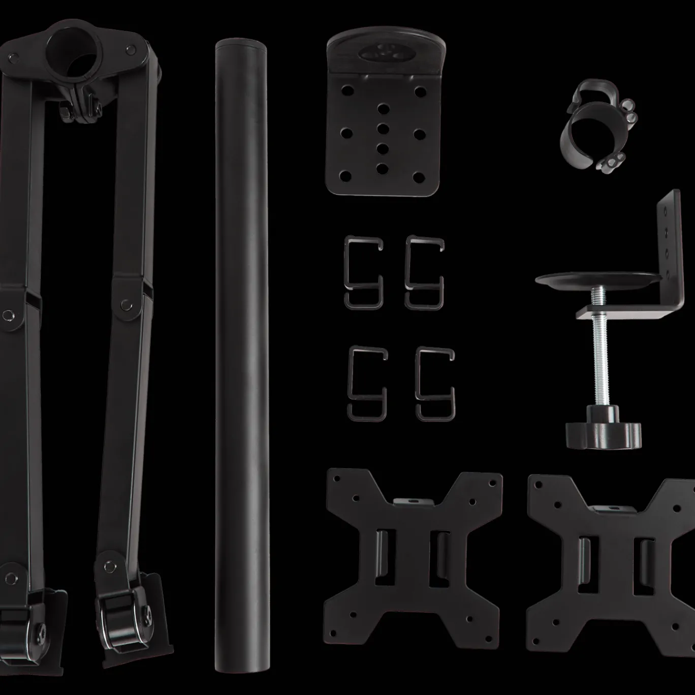 Battletron Support pour 2 écrans à bras* Accessoires Multimédia