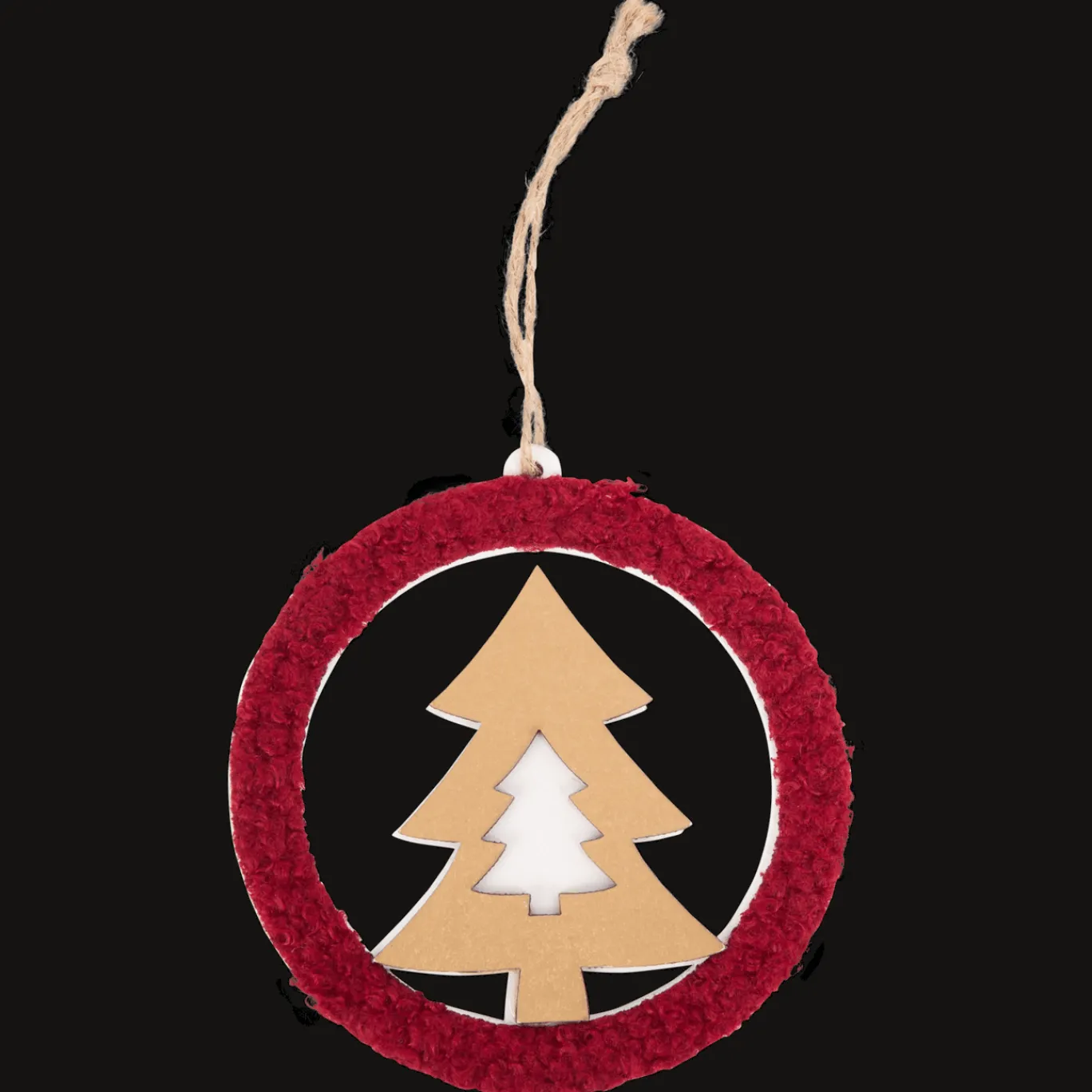 Action Suspension de Noël en peluche* Décoration Saisonnière