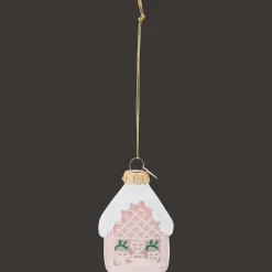 Action Suspension de Noël en verre* Décoration Saisonnière