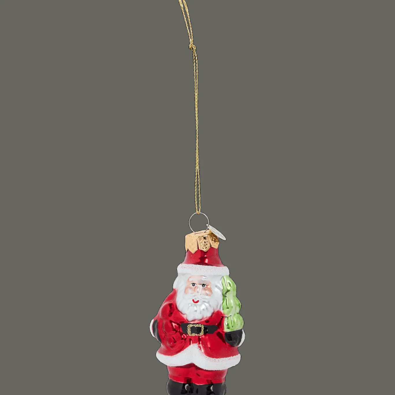 Action Suspension de Noël en verre* Décoration Saisonnière