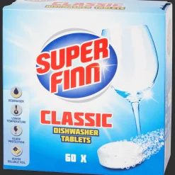 Superfinn Tablettes pour lave-vaisselle Classic* Produits De Lessive Et Vaisselle