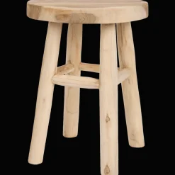 Studio Home Tabouret en teck* Accessoires Pour La Maison