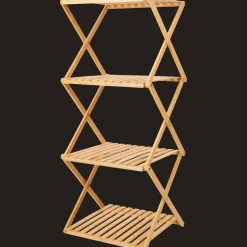 Action Étagère pliable en bambou* Accessoires Pour La Maison