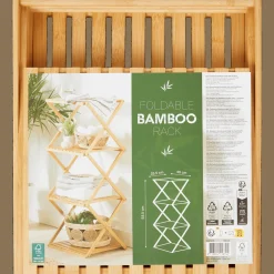 Action Étagère pliable en bambou* Accessoires Pour La Maison
