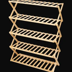 Action Étagère pliante en bambou* Accessoires Pour La Maison