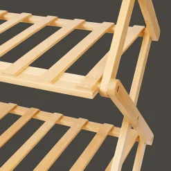 Action Étagère pliante en bambou* Accessoires Pour La Maison