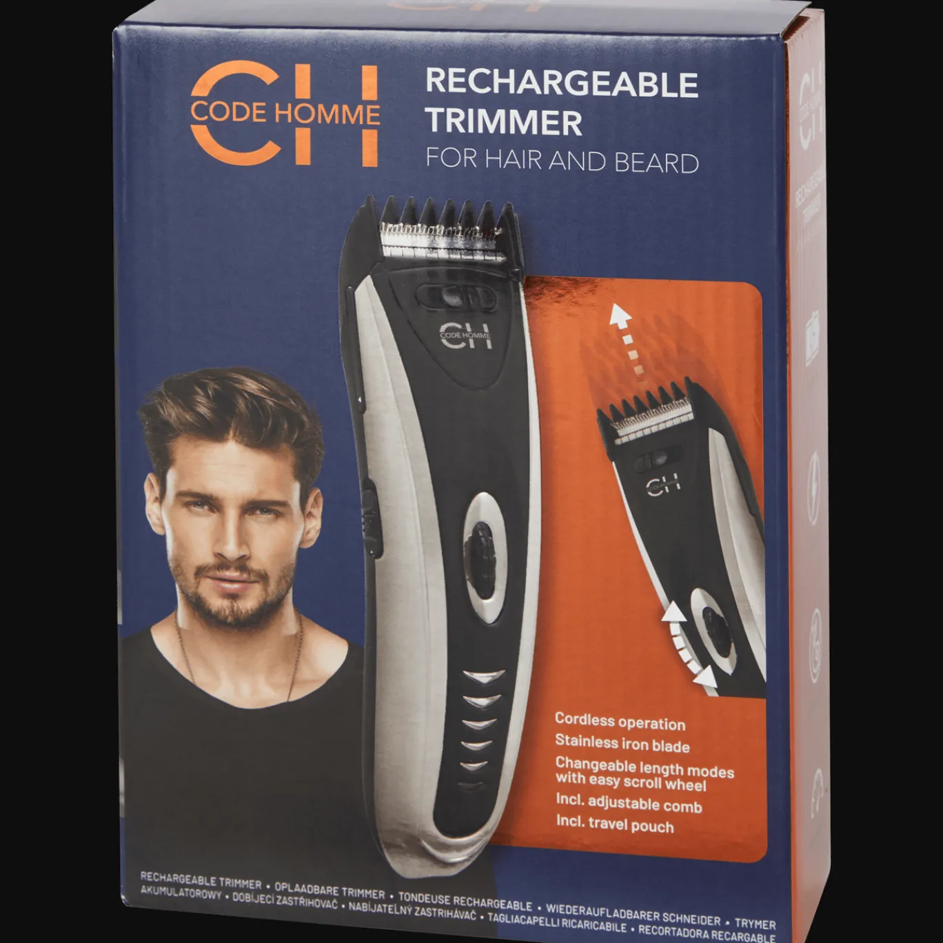 Action Tondeuse multifonction sans fil Code Homme* Épilation & Rasage