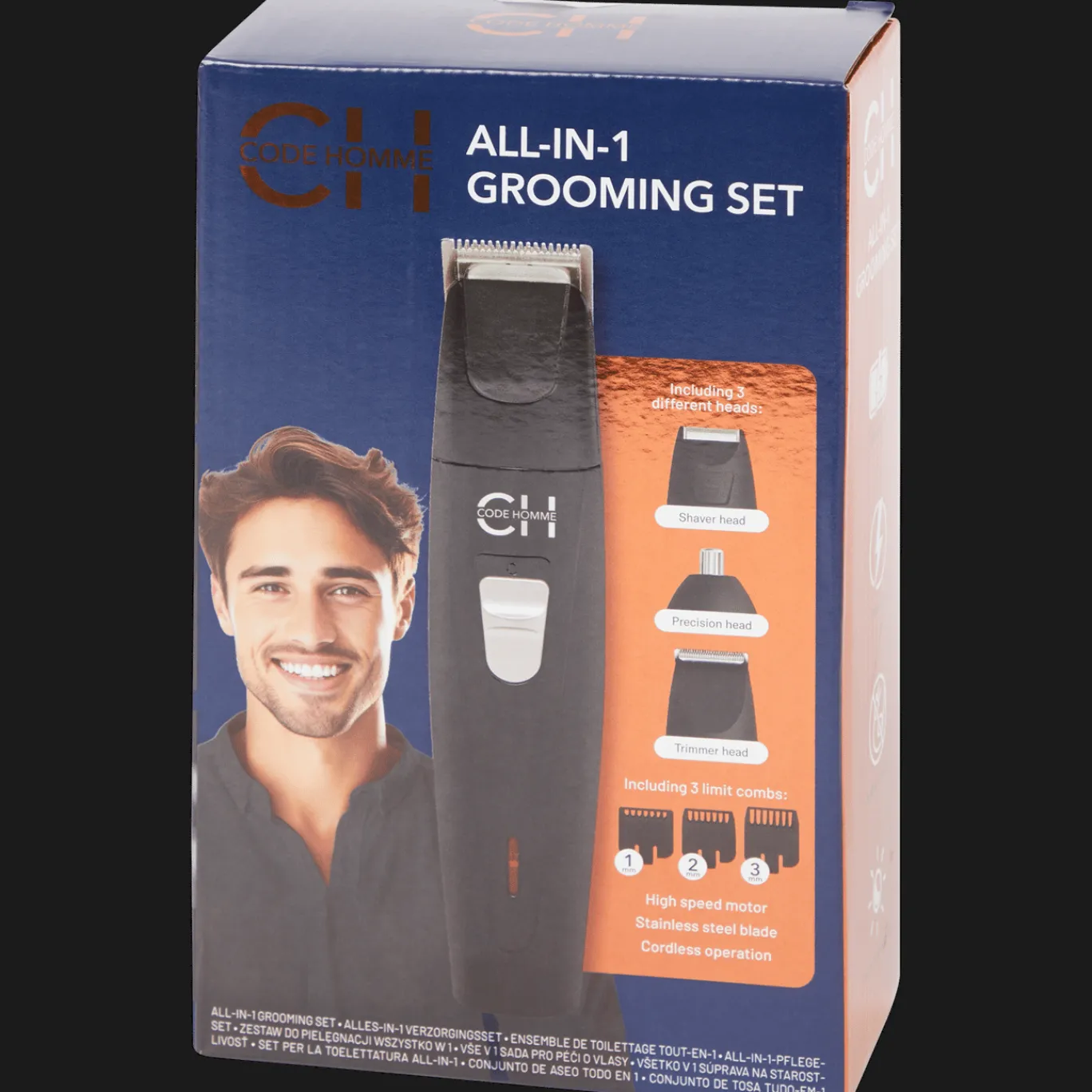 Action Tondeuse tout-en-un Code Homme* Épilation & Rasage