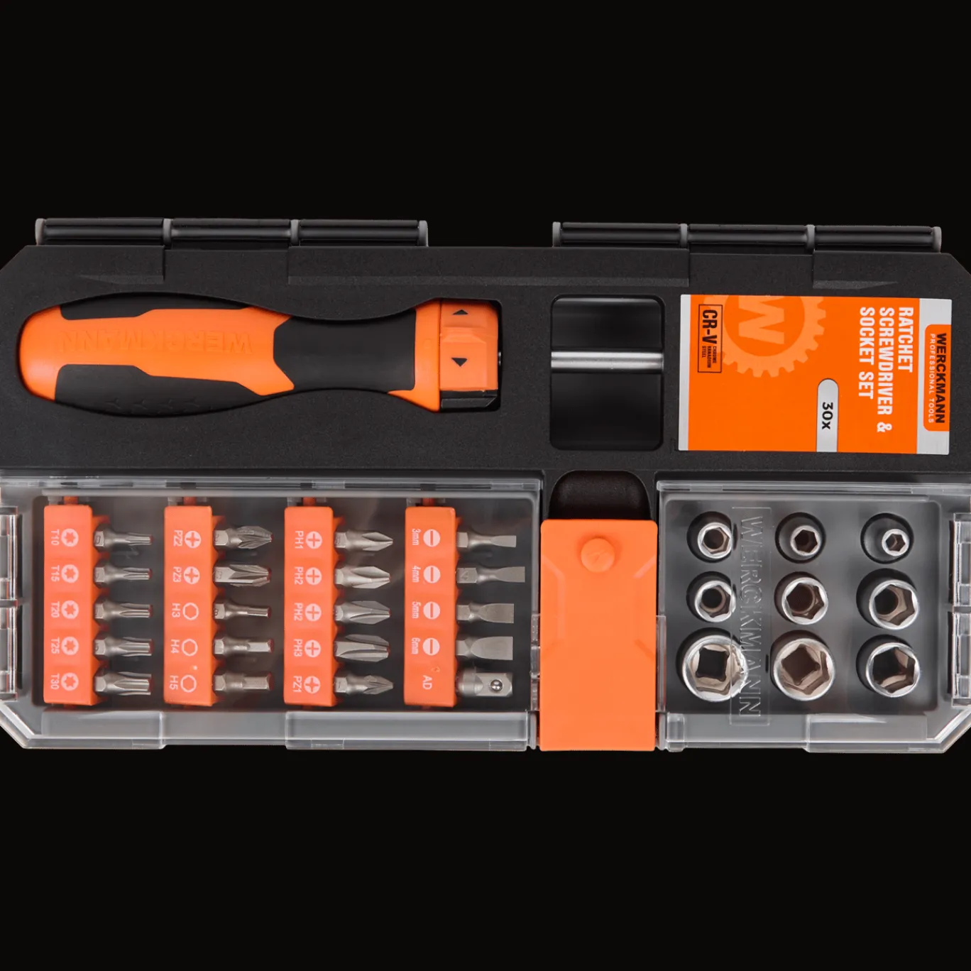 Werckmann Tournevis à cliquet avec embouts* Outils