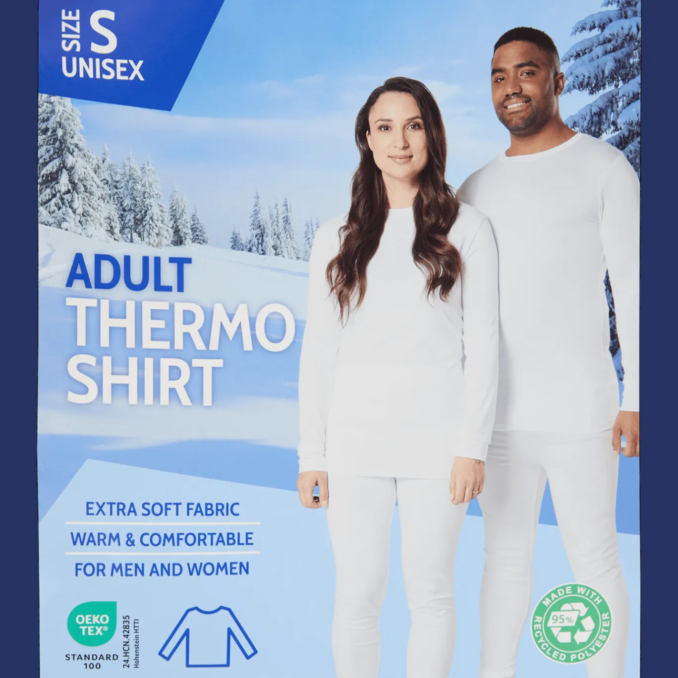 Action T-shirt à manches longues thermique unisexe* Sous-Vêtements