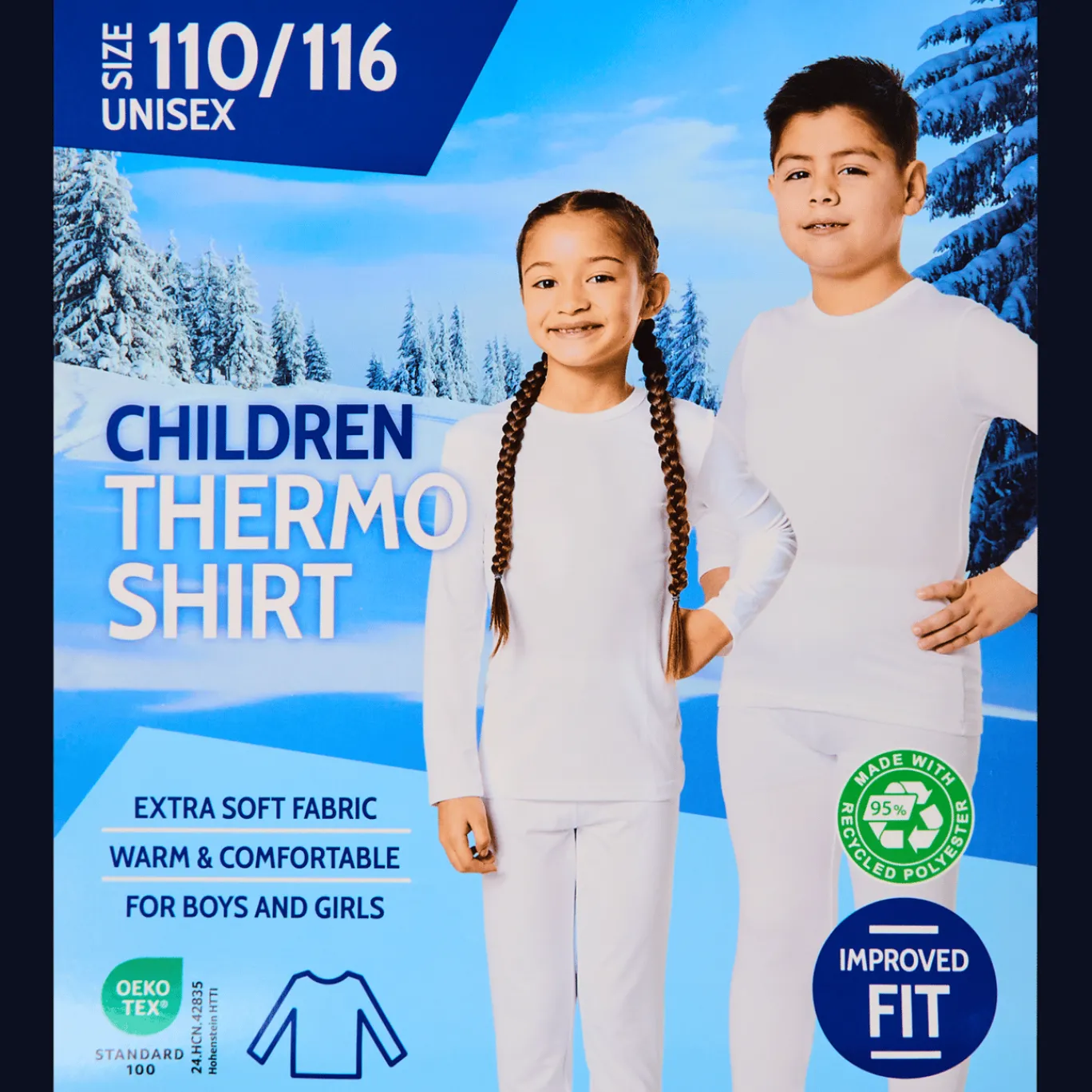 Action T-shirt thermique pour enfant* Sous-Vêtements
