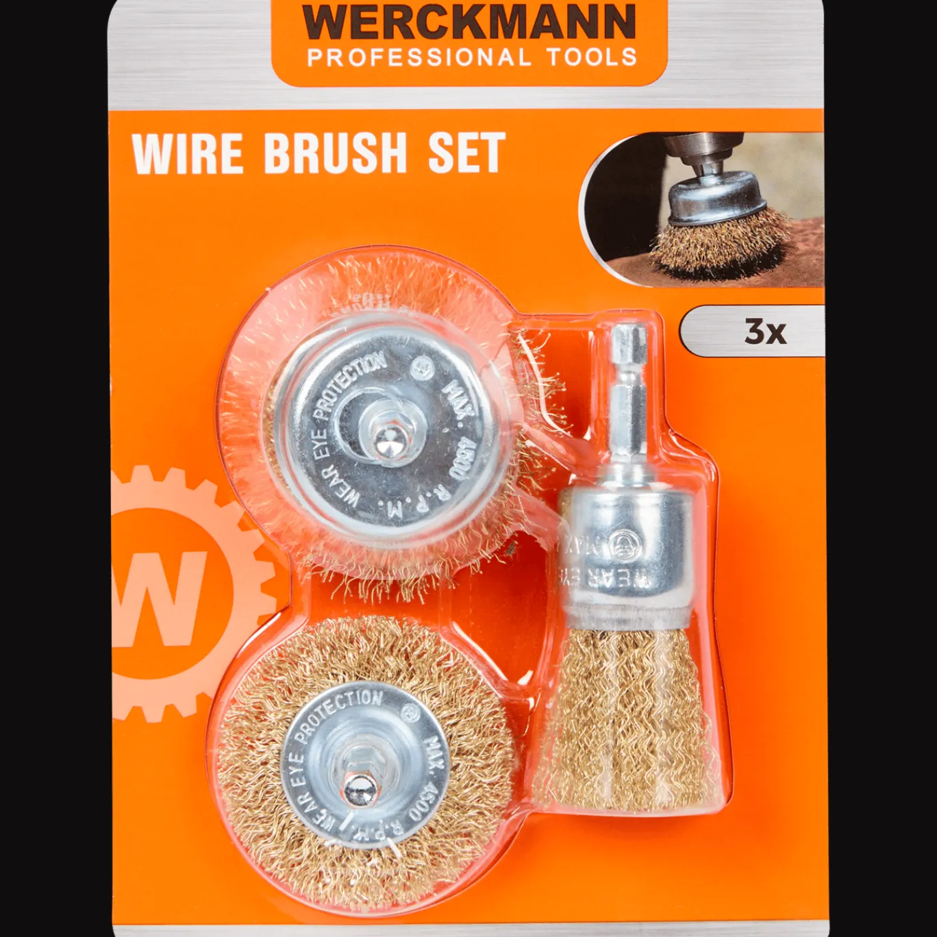 Werckmann Têtes de brosses rotatives* Outils