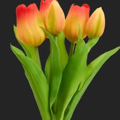 Action Tulipes artificielles Home Accents* Plantes Et Fleurs Artificielles