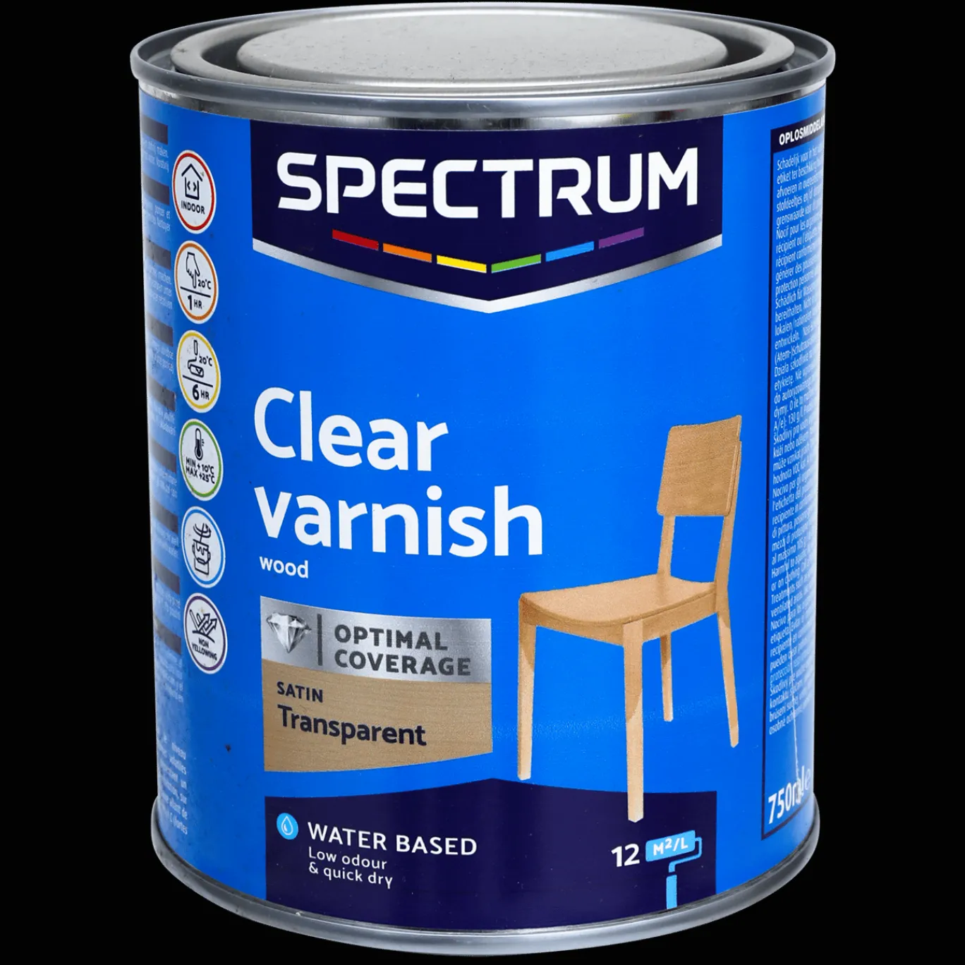 Spectrum Vernis satiné multi-usage Transparent* Peinture