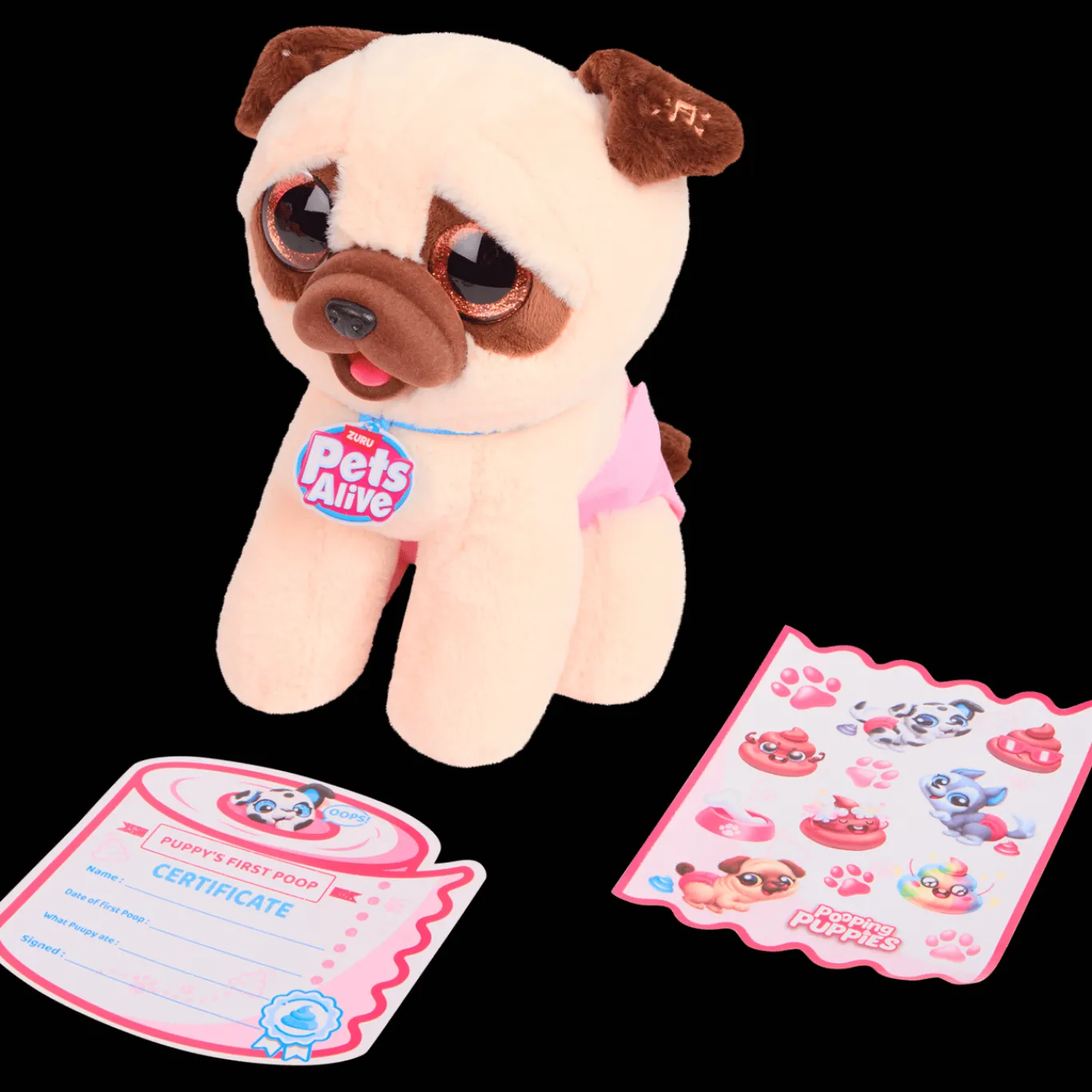 Zuru Pets Alive Pooping Puppies* Peluches Et Poupées