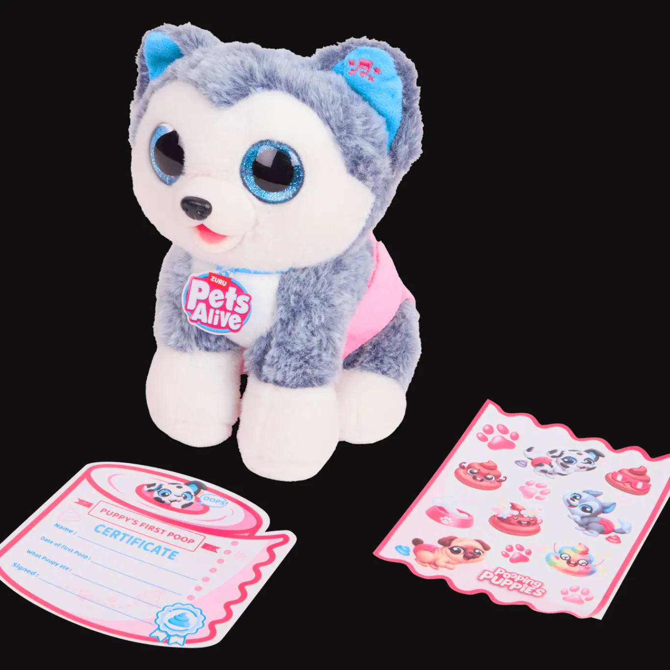 Zuru Pets Alive Pooping Puppies* Peluches Et Poupées